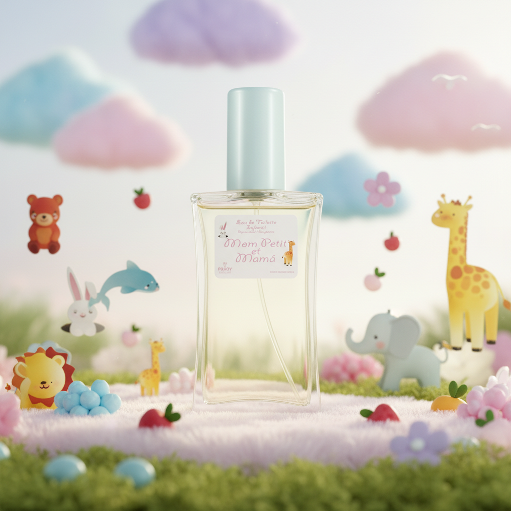 Eau De Toilette Mom Petit Et Mama 90ML - Fragancia Floral Frutal