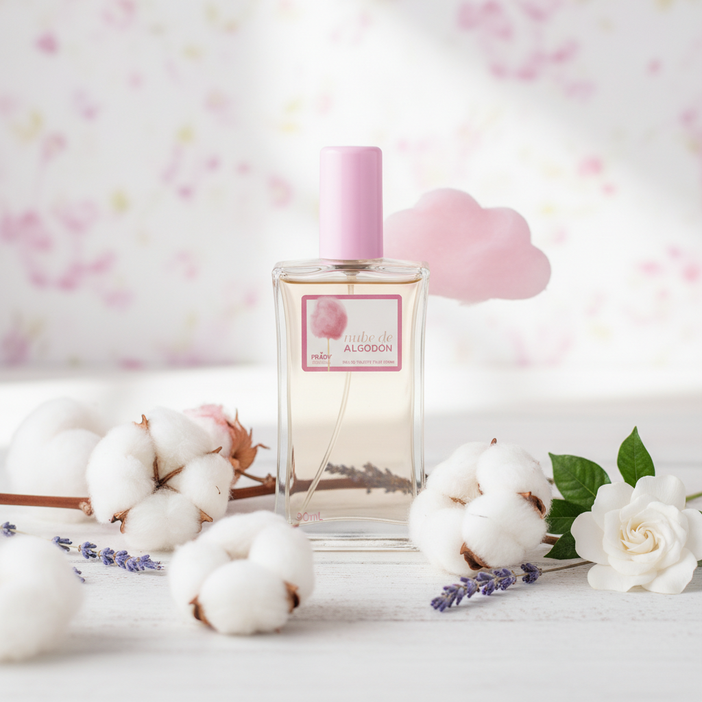 Eau De Toilette Nube De Algodón 90ML - Fragancia Fresca Y Aterciopelada
