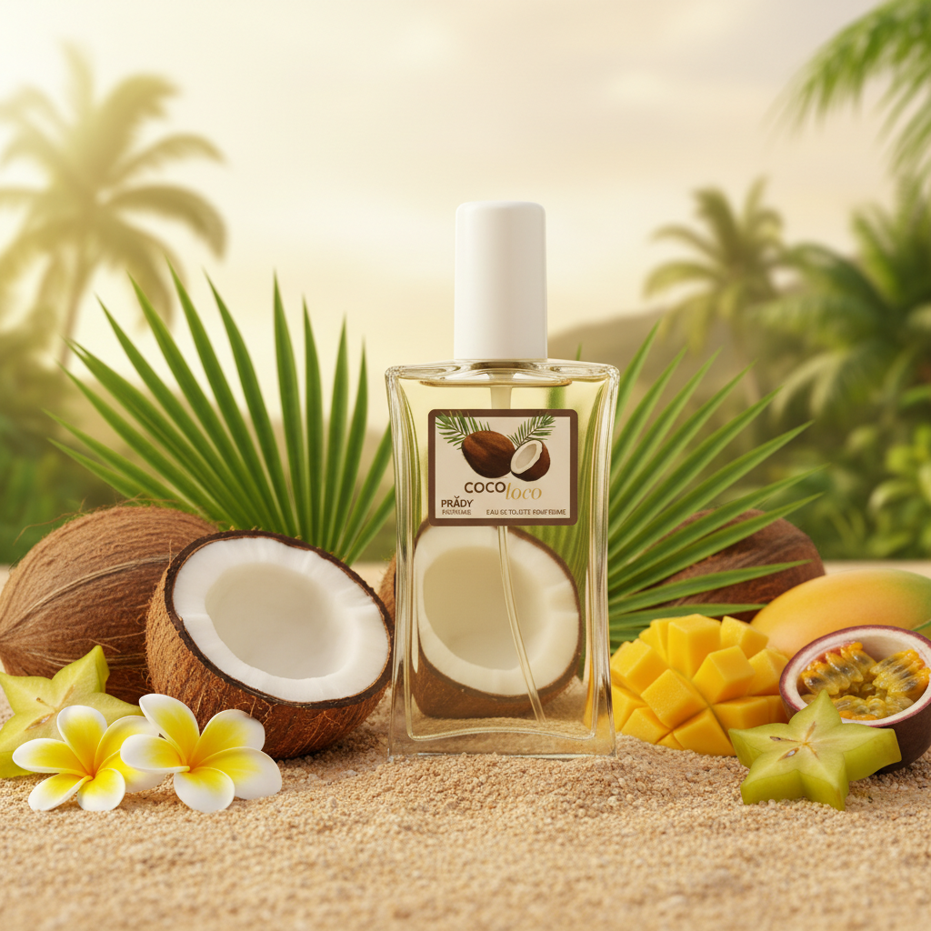 Eau De Toilette Coco 90ML - Perfume Tropical Y Sensual