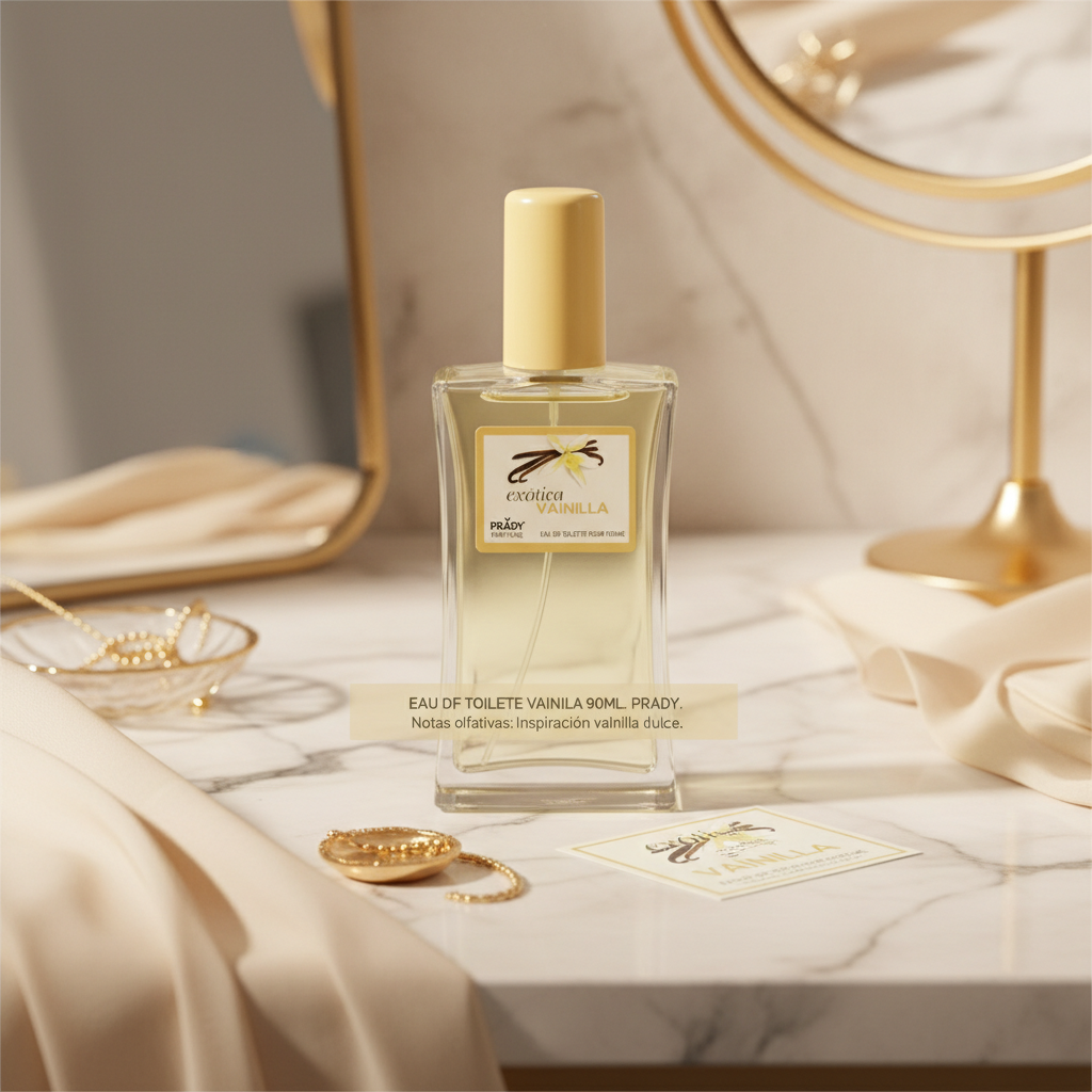 Eau De Toilette Vainilla 90ML - Fragancia Dulce Y Atractiva