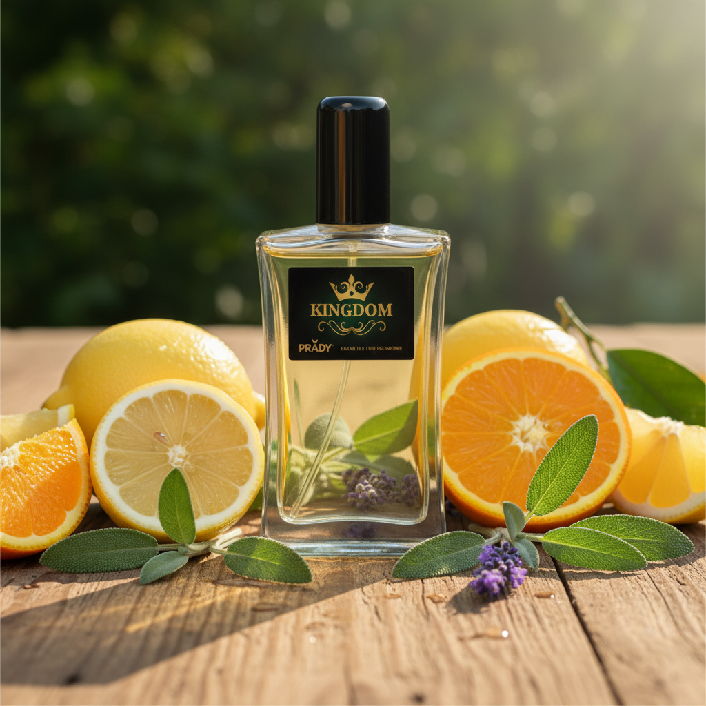 Eau De Toilette Kingdom Pour Homme 90ML - Perfume Amaderado Aromático
