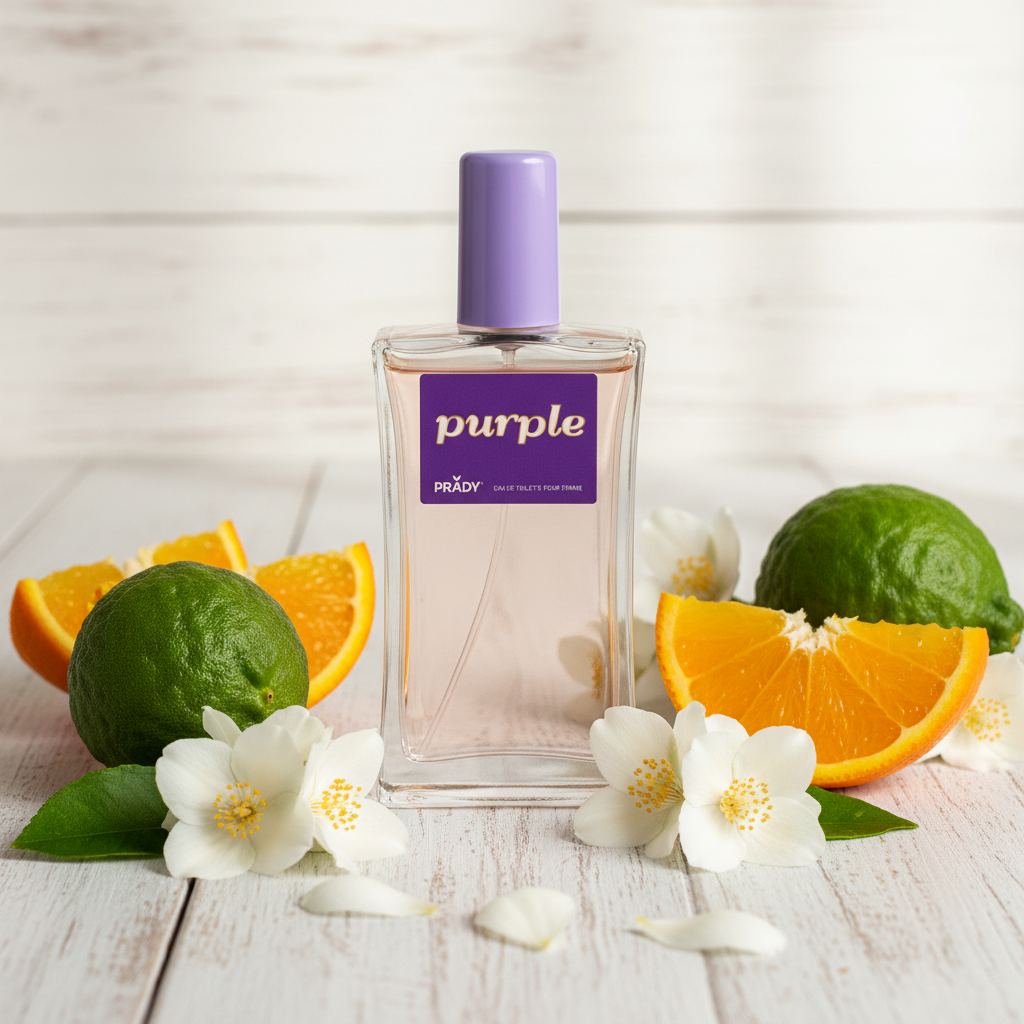 Eau De Toilette Purple Para Mujer 90ml - Fragancia Floral Amaderada