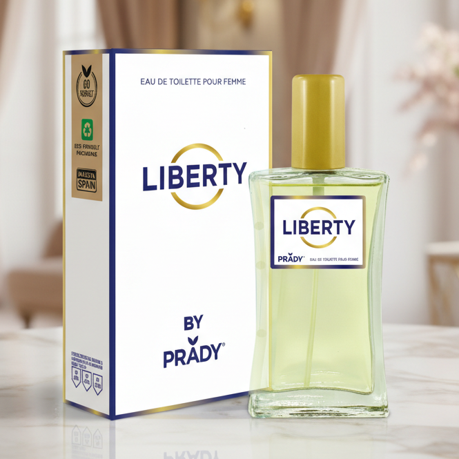 Eau De Toilette Liberty Pour Femme 90ML - Perfume Floral Amaderado