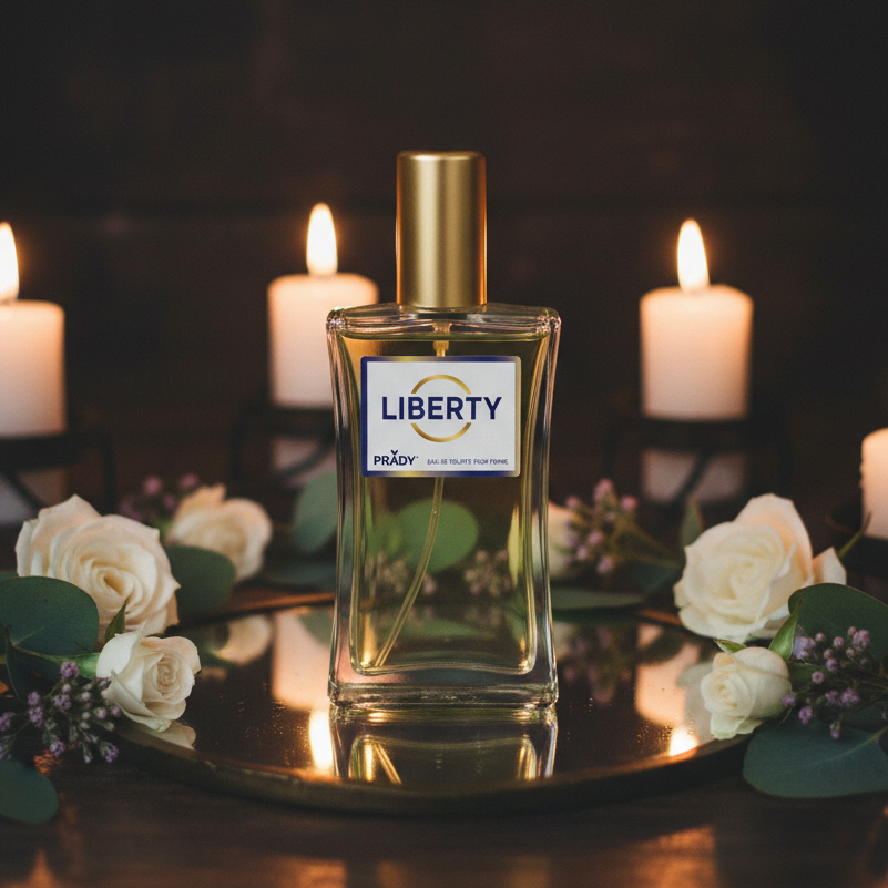 Eau De Toilette Liberty Pour Femme 90ML - Perfume Floral Amaderado