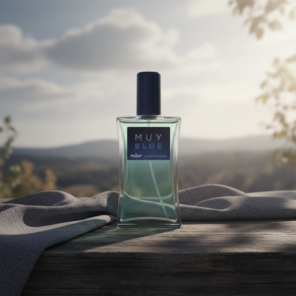 Eau De Toilette Muy Blue Pour Homme 90ML - Frescura Y Audacia