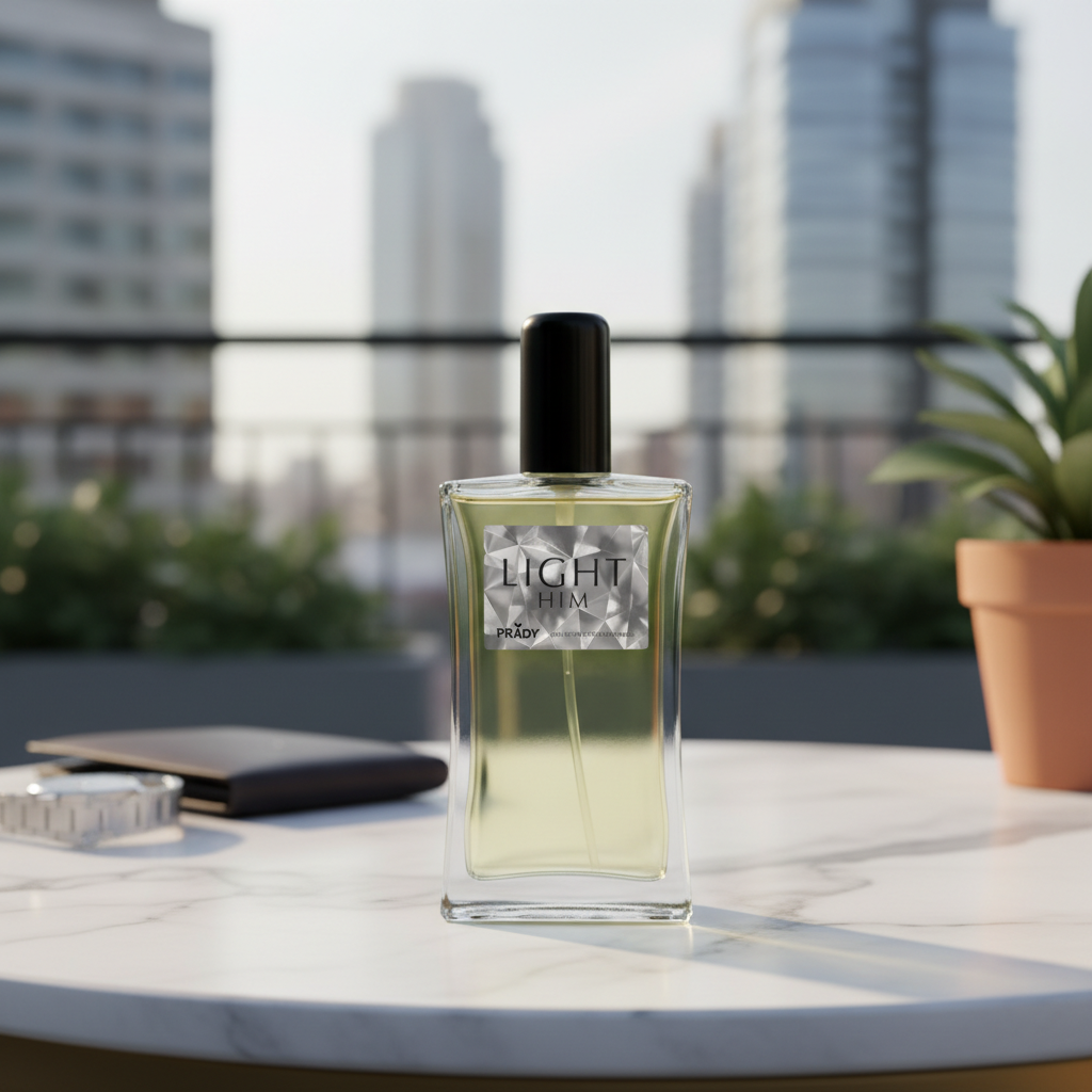 Eau De Toilette Light Him Pour Homme 90ML - Elegancia Y Frescura