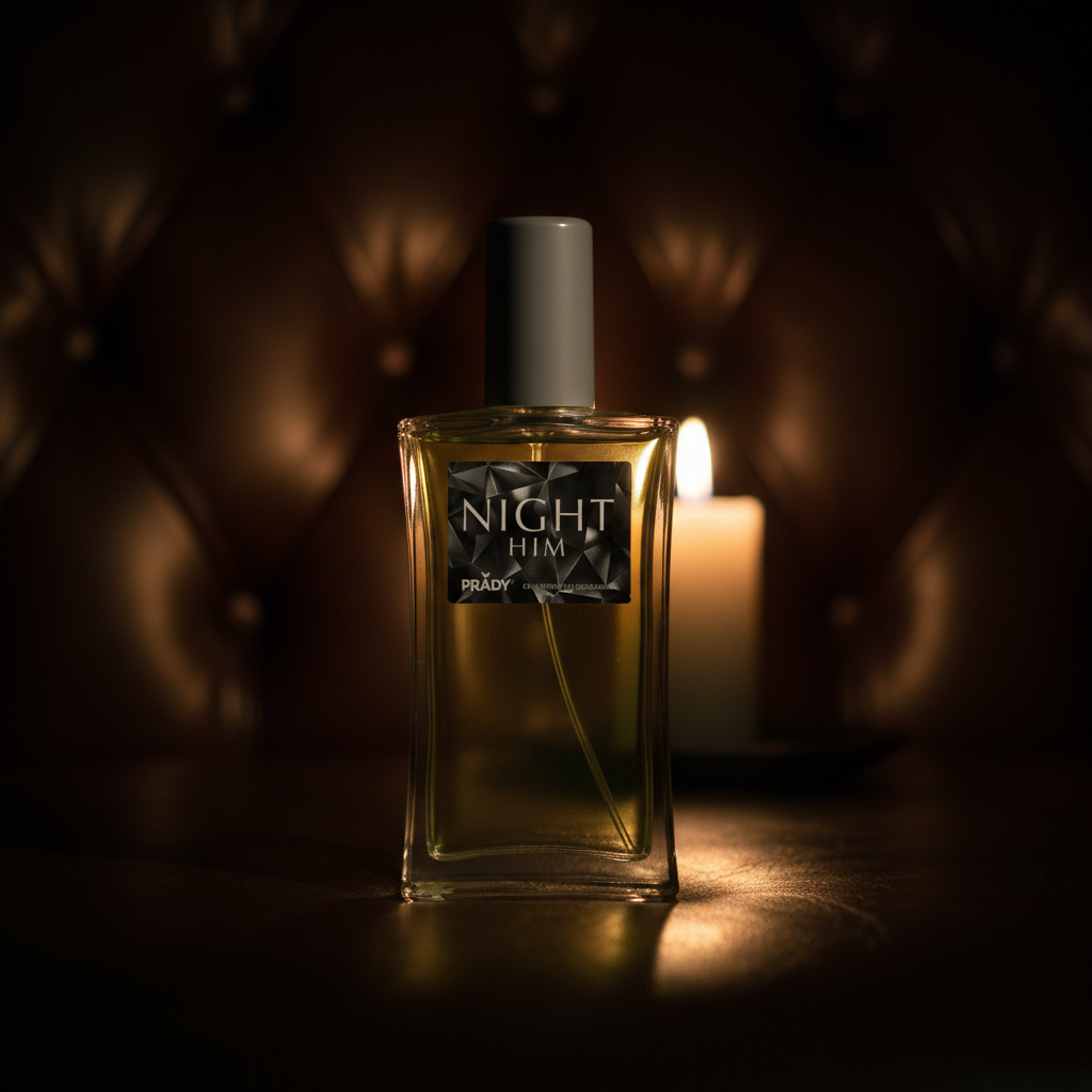 Eau De Toilette Night Him 90ML - Perfume Amaderado Especiado Para Hombre