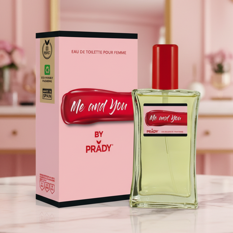 Eau De Toilette Me And You Pour Femme 90ML - Perfume Floral Oriental