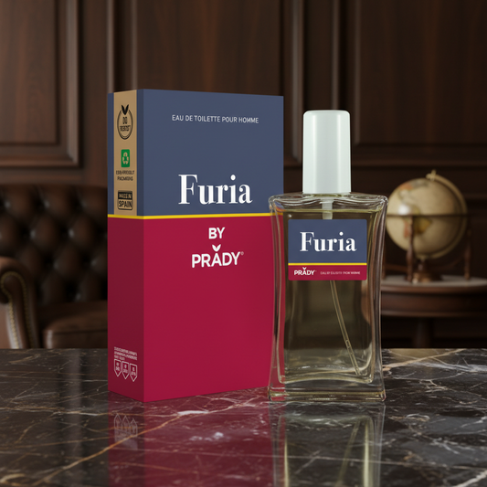 Eau De Toilette Furia Pour Homme 90ML - Fragancia Masculina Elegante