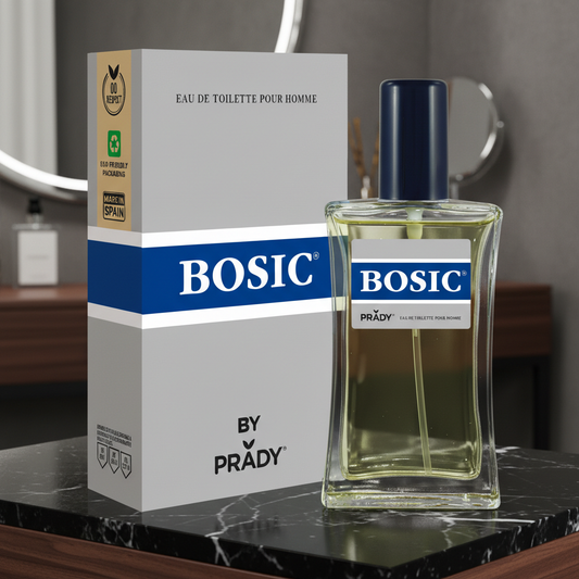 Eau De Toilette Bosic Homme 90ml - Fragancia Amaderada Aromática