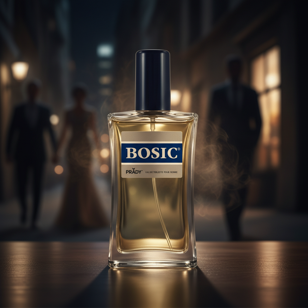 Eau De Toilette Bosic Homme 90ml - Fragancia Amaderada Aromática
