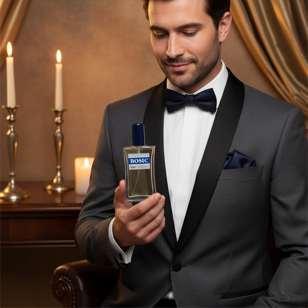 Eau De Toilette Bosic Homme 90ml - Fragancia Amaderada Aromática