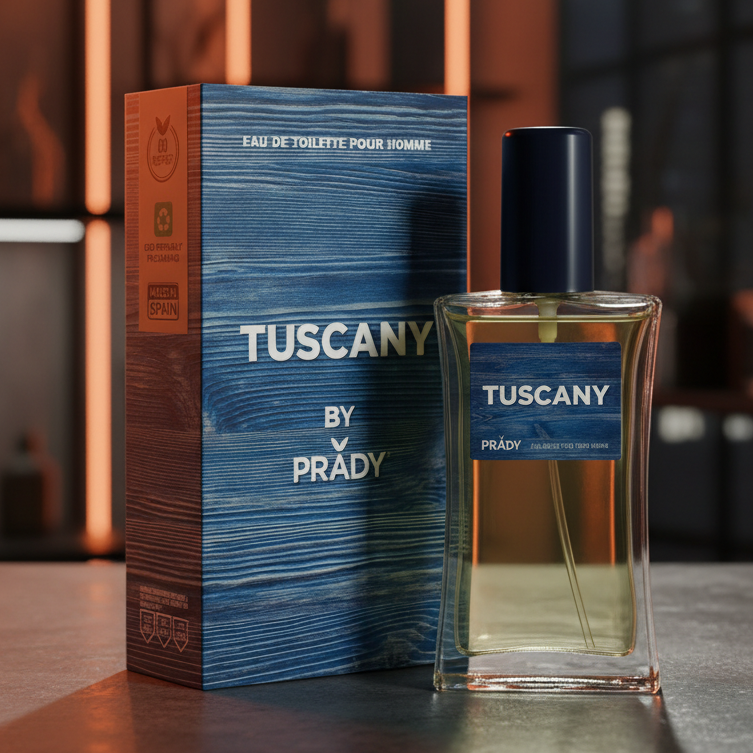 Eau De Toilette Tuscany Pour Homme 90ML - Perfume Amaderado Aromático