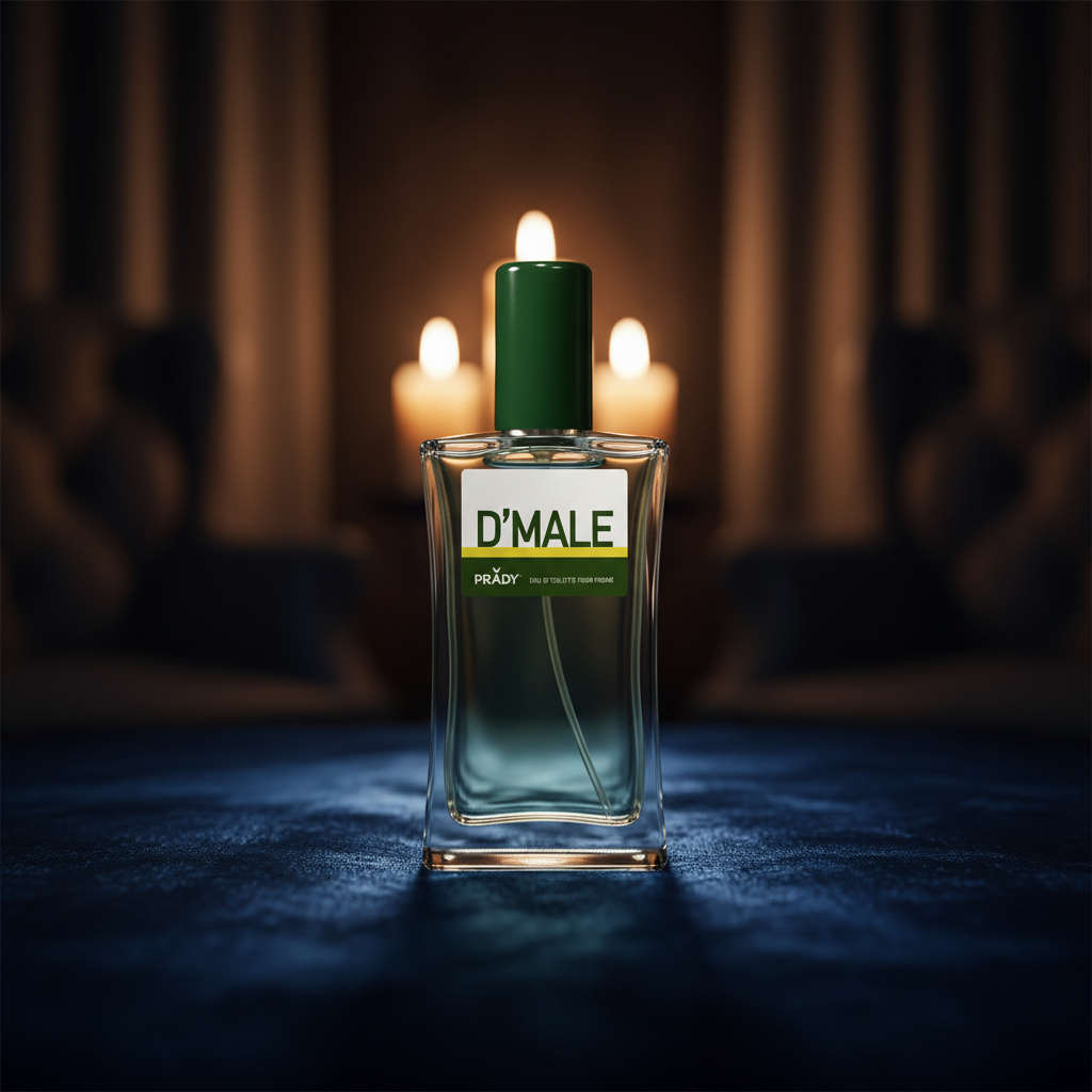Eau De Toilette D'male Pour Homme 90ML - Perfume Masculino Seductor