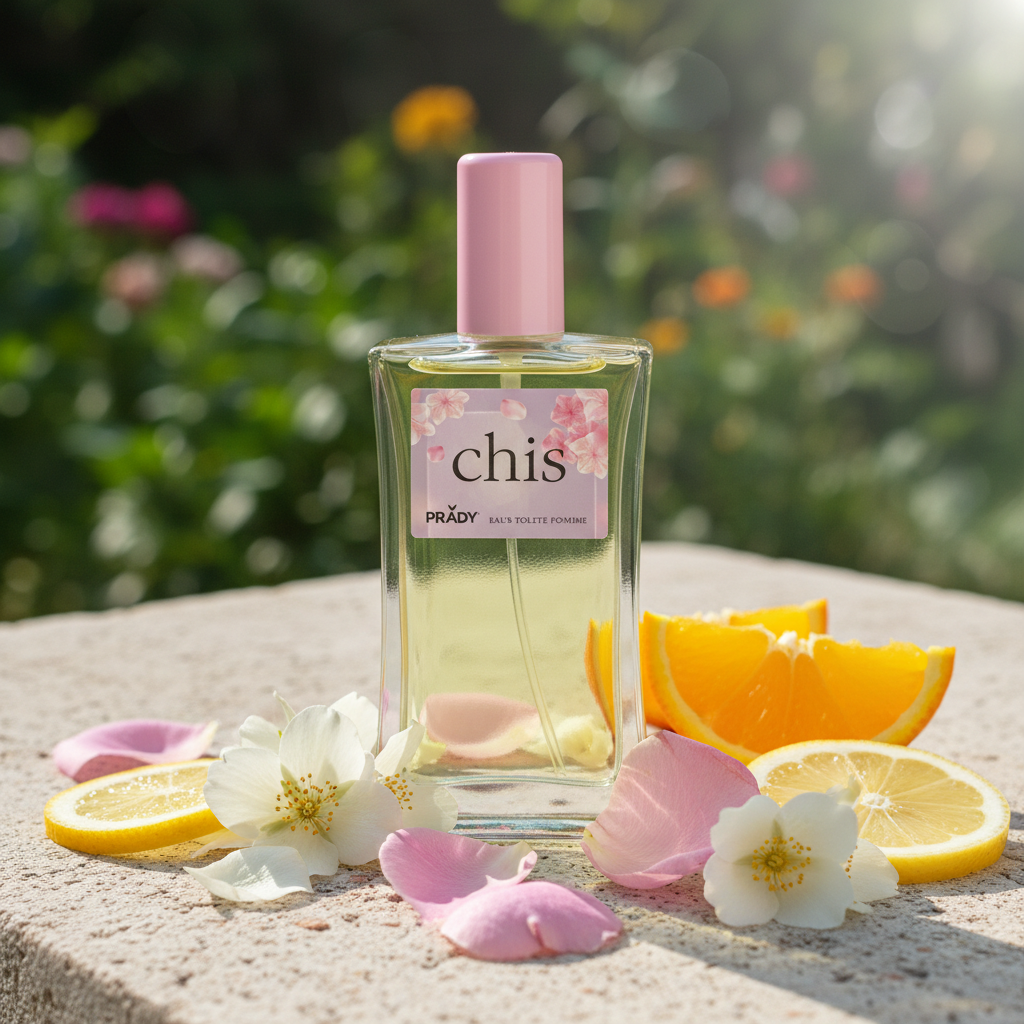 Eau De Toilette Chis Pour Femme 90ML - Fragancia Floral Amaderada