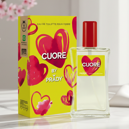 Eau De Toilette Cuore Pour Femme 90ML - Perfume Floral Elegante