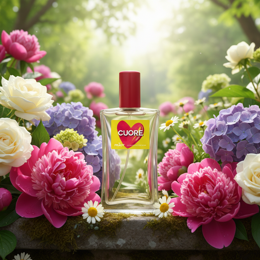 Eau De Toilette Cuore Pour Femme 90ML - Perfume Floral Elegante