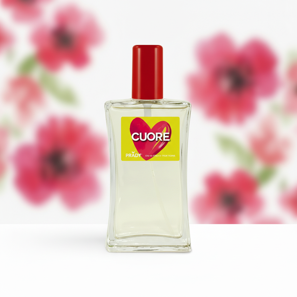 Eau De Toilette Cuore Pour Femme 90ML - Perfume Floral Elegante