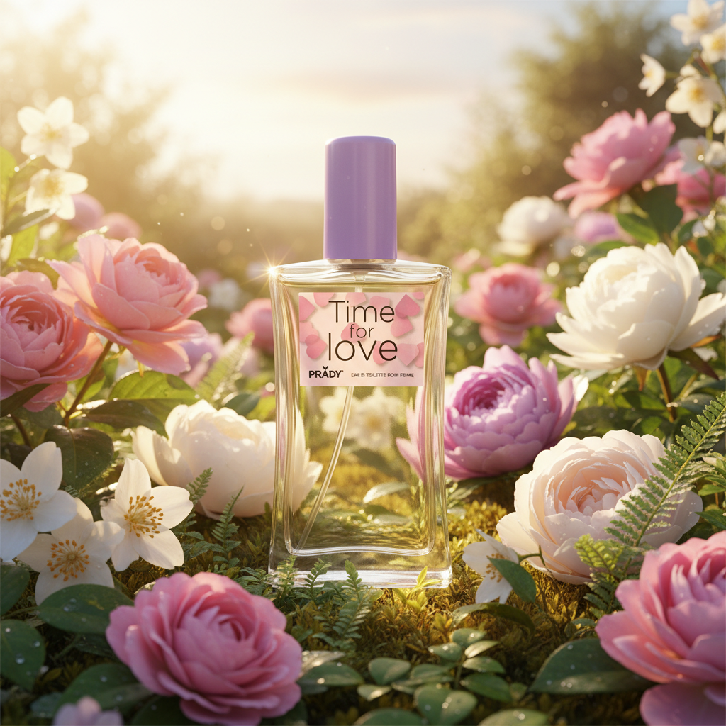 Eau De Toilette Floral Frutal Para Mujer 90ml - Elegancia Y Sofisticación