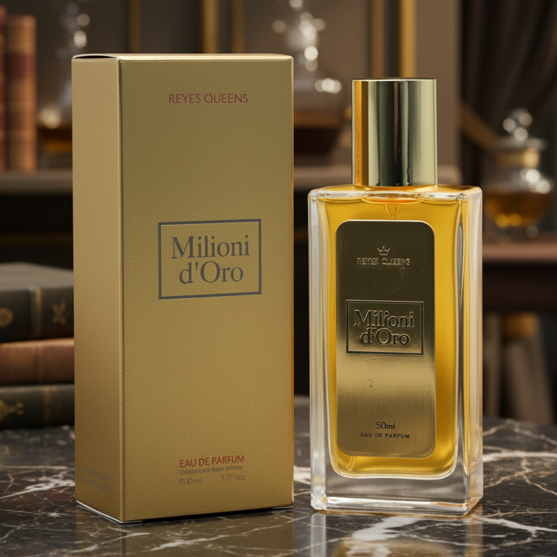 Eau De Parfum Milioni D'oro Pour Homme 50ml - Fragancia Amaderada Especiada