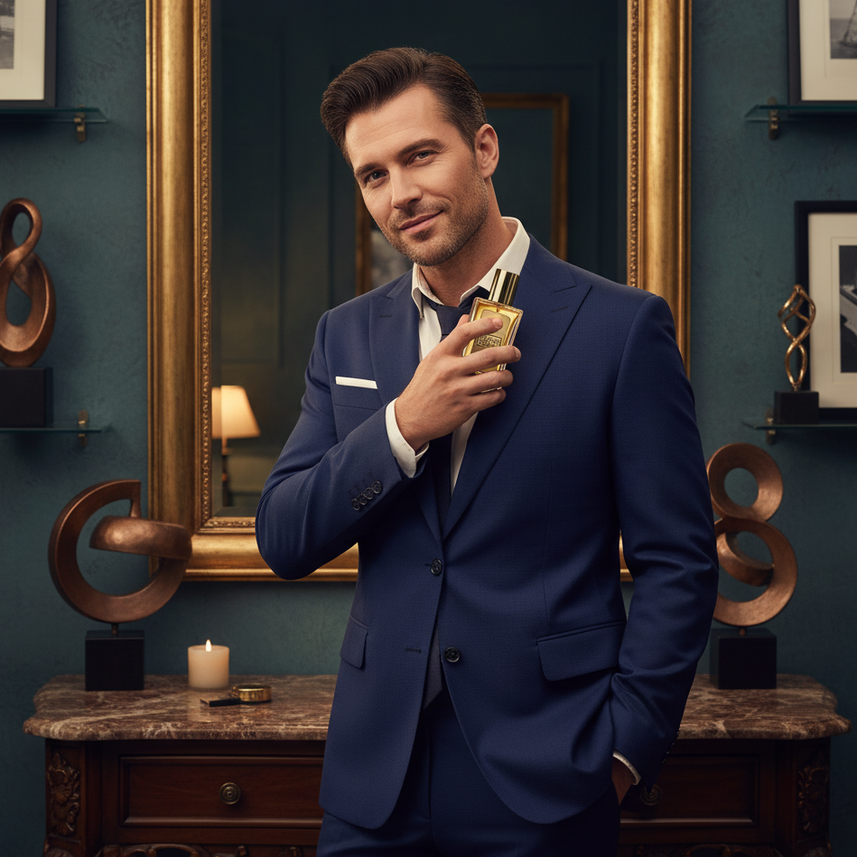 Eau De Parfum Milioni D'oro Pour Homme 50ml - Fragancia Amaderada Especiada