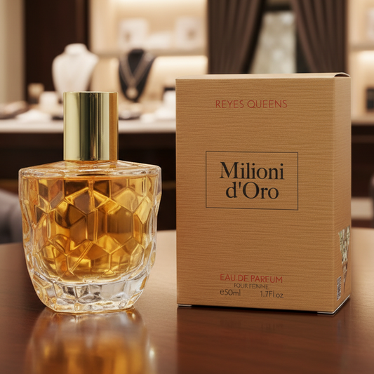 Perfume Eau De Parfum Milioni D'oro Pour Femme 50ml - Elegancia Y Carisma
