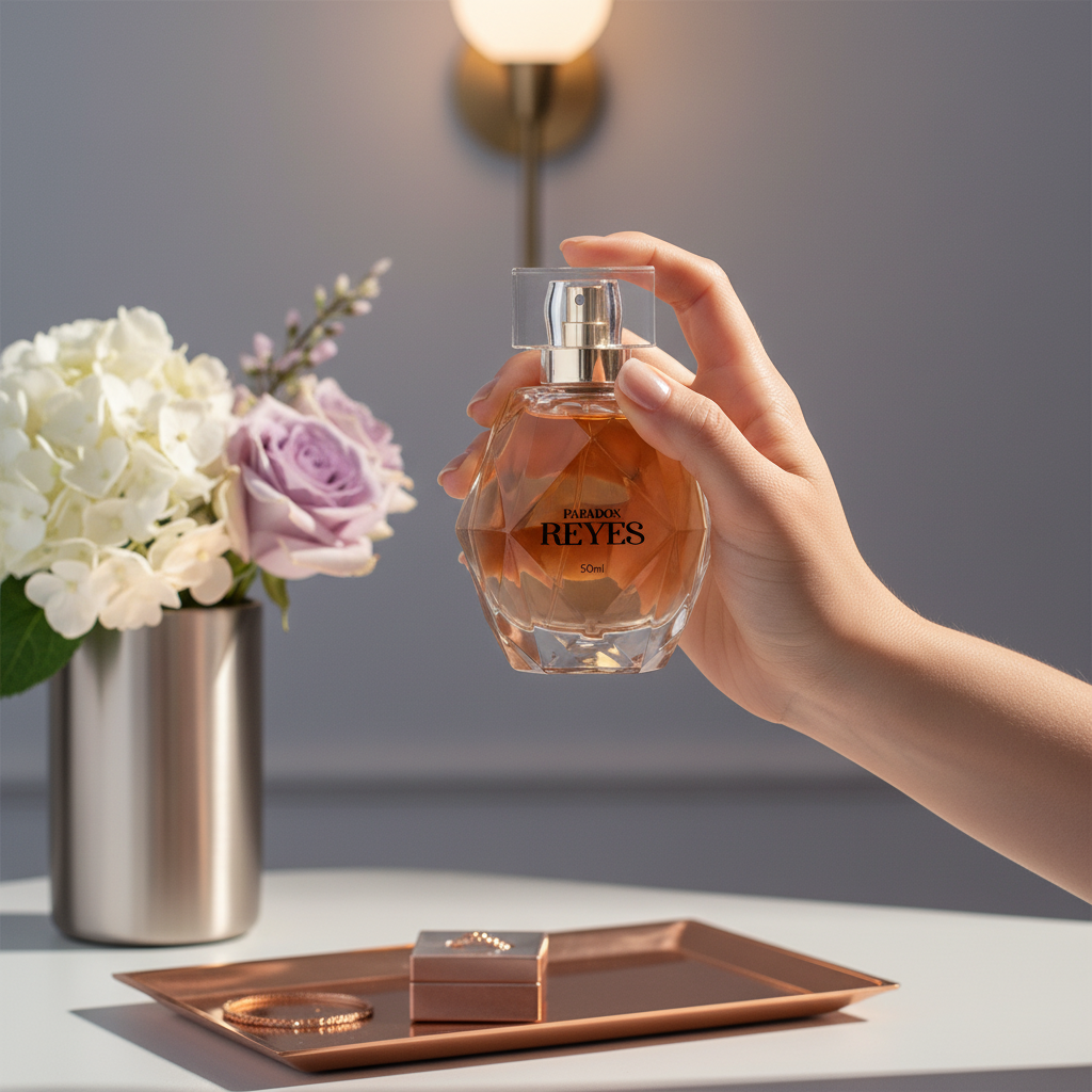 Eau De Parfum Floral Amaderada Para Mujer 50ml - Elegancia Y Sofisticación