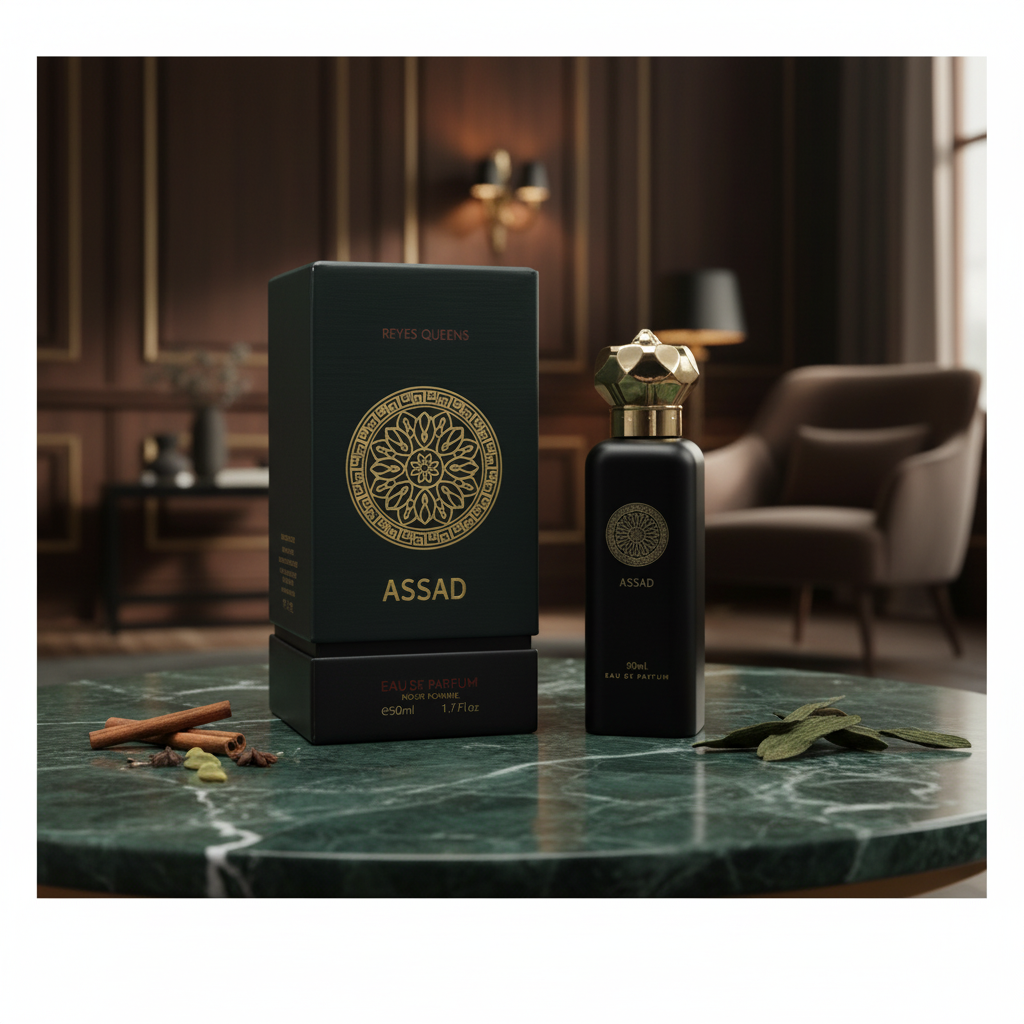 Eau De Parfum Assad Pour Homme 50ML - Fragancia Amaderada Oriental