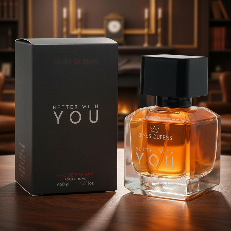 Eau De Parfum Masculino 50ml - Better With You, Fragancia Amaderada