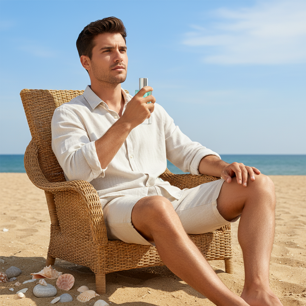 Eau De Parfum Para Hombre 50ML - Fragancia Fresca Y Relajante