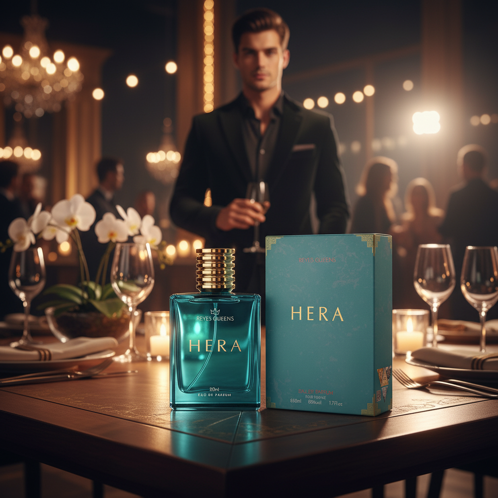 Eau De Parfum Hera Pour Homme 50ml - Perfume Amaderado Aromático