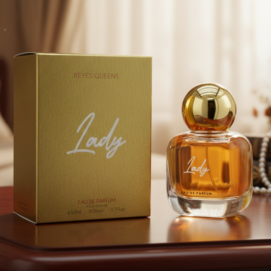Eau De Parfum Lady Pour Femme 50ML - Perfume Floral Amaderado