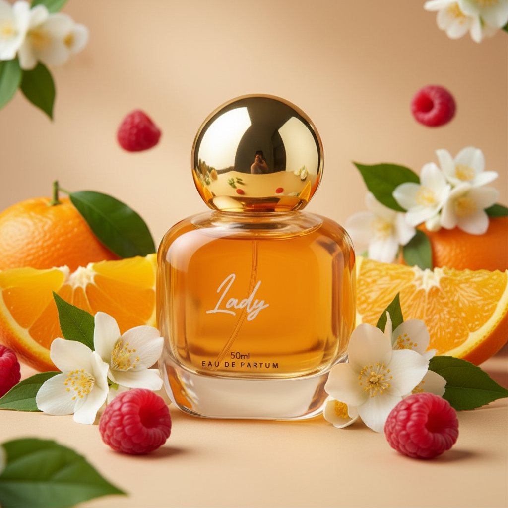 Eau De Parfum Lady Pour Femme 50ML - Perfume Floral Amaderado