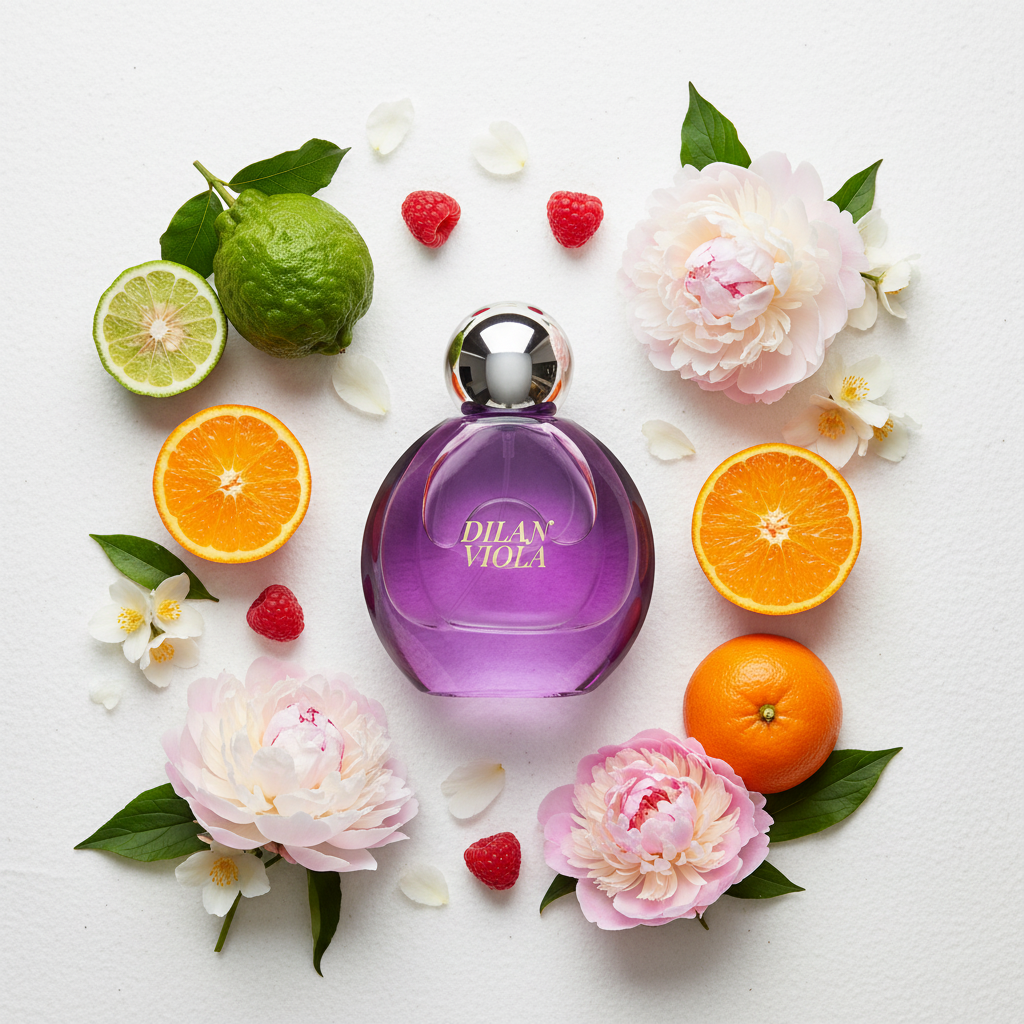 Eau De Parfum Dilan Viola Pour Femme 50ML - Fragancia Floral Frutal