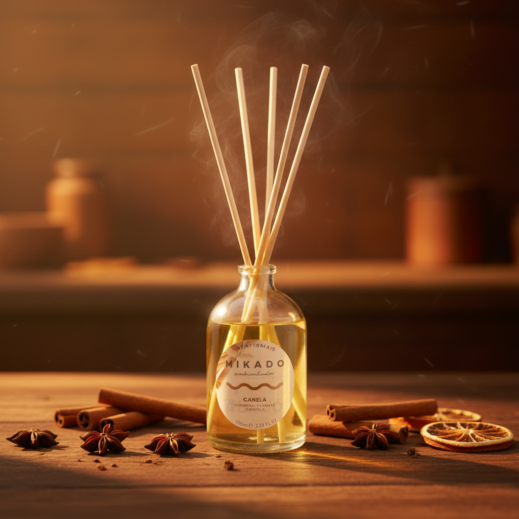 Ambientador Mikado Canela 100ml - Aroma Natural Y Agradable