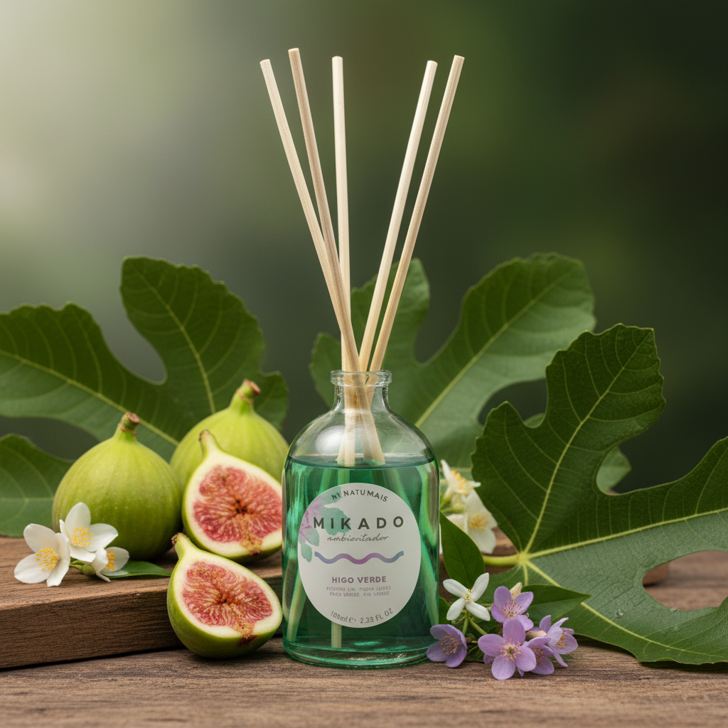 Ambientador Mikado Higo Verde 100ml - Aroma Fresco Y Natural