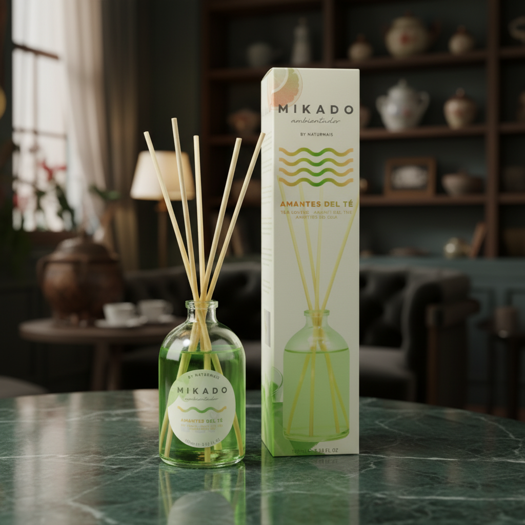 Ambientador Mikado Amantes Del Té 100ml - Fragancia Natural Y Delicada