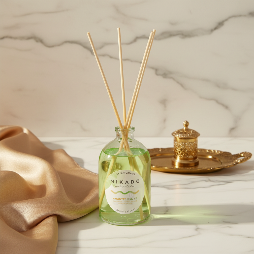 Ambientador Mikado Amantes Del Té 100ml - Fragancia Natural Y Delicada