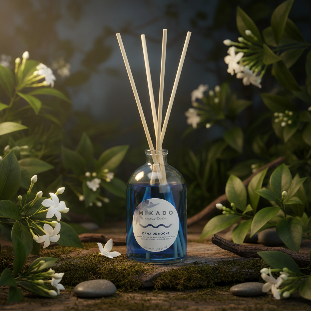 Ambientador Mikado Dama De Noche 100ml - Fragancia Envolvente Y Elegante