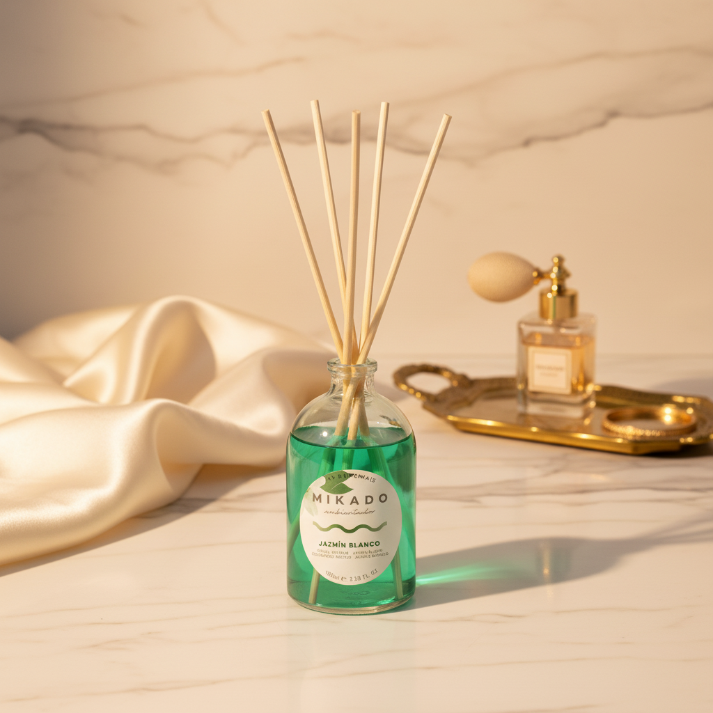 Ambientador Mikado Jazmín Blanco 100ml - Fragancia Natural Y Elegante
