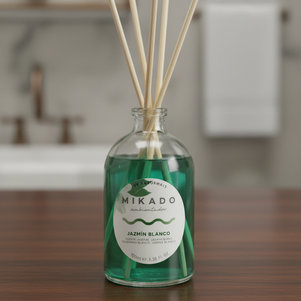 Ambientador Mikado Jazmín Blanco 100ml - Fragancia Natural Y Elegante