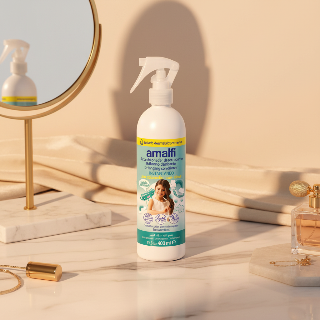 Acondicionador Desenredante Instantáneo Sin Aclarado 400ml Para Niños