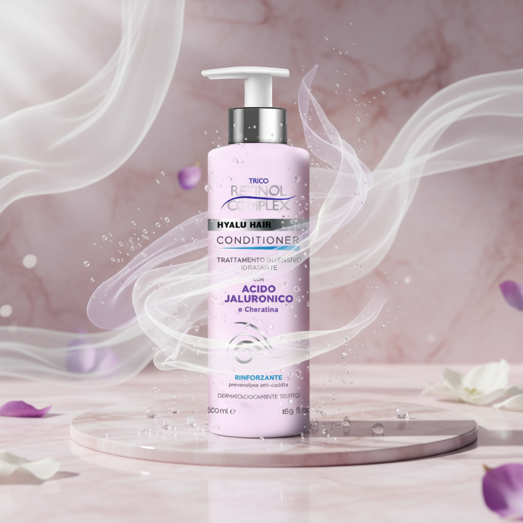 Acondicionador Hidratante Con ÁCido Hialurónico Y Queratina 500ml