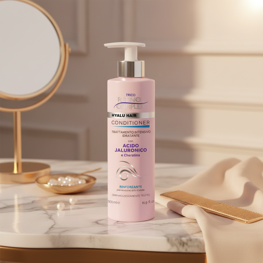 Acondicionador Hidratante Con ÁCido Hialurónico Y Queratina 500ml