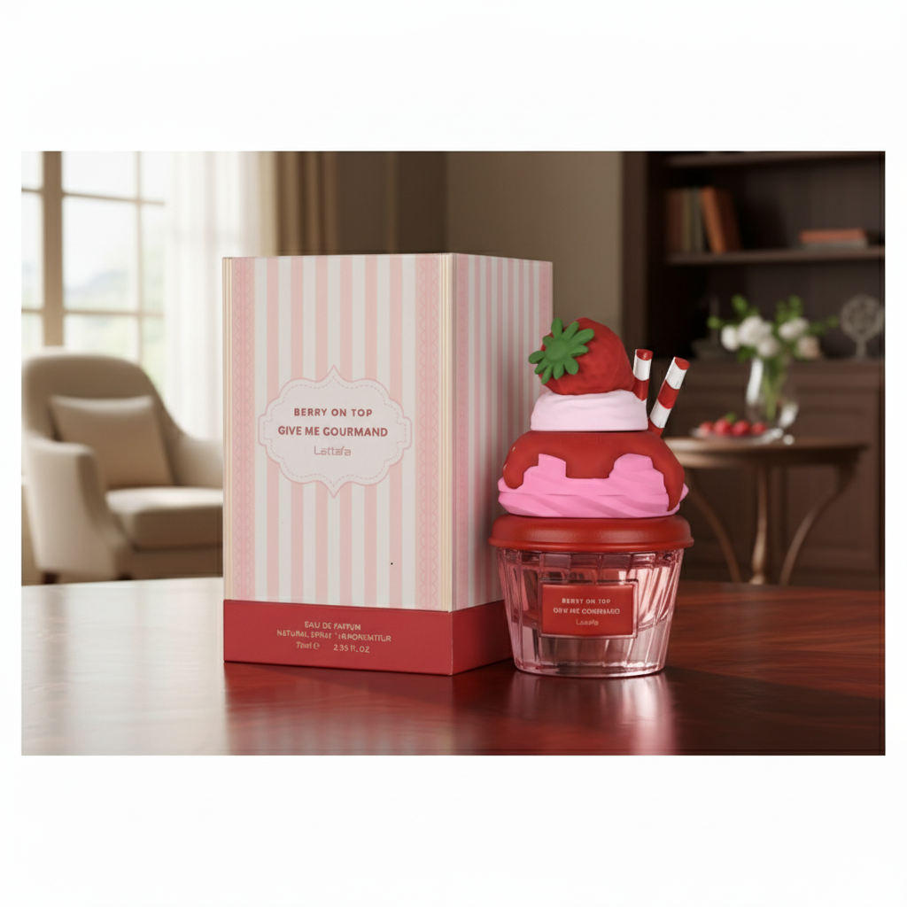 Eau De Parfum Berry On Top 75ml - Fragancia Frutal Dulce Elegante