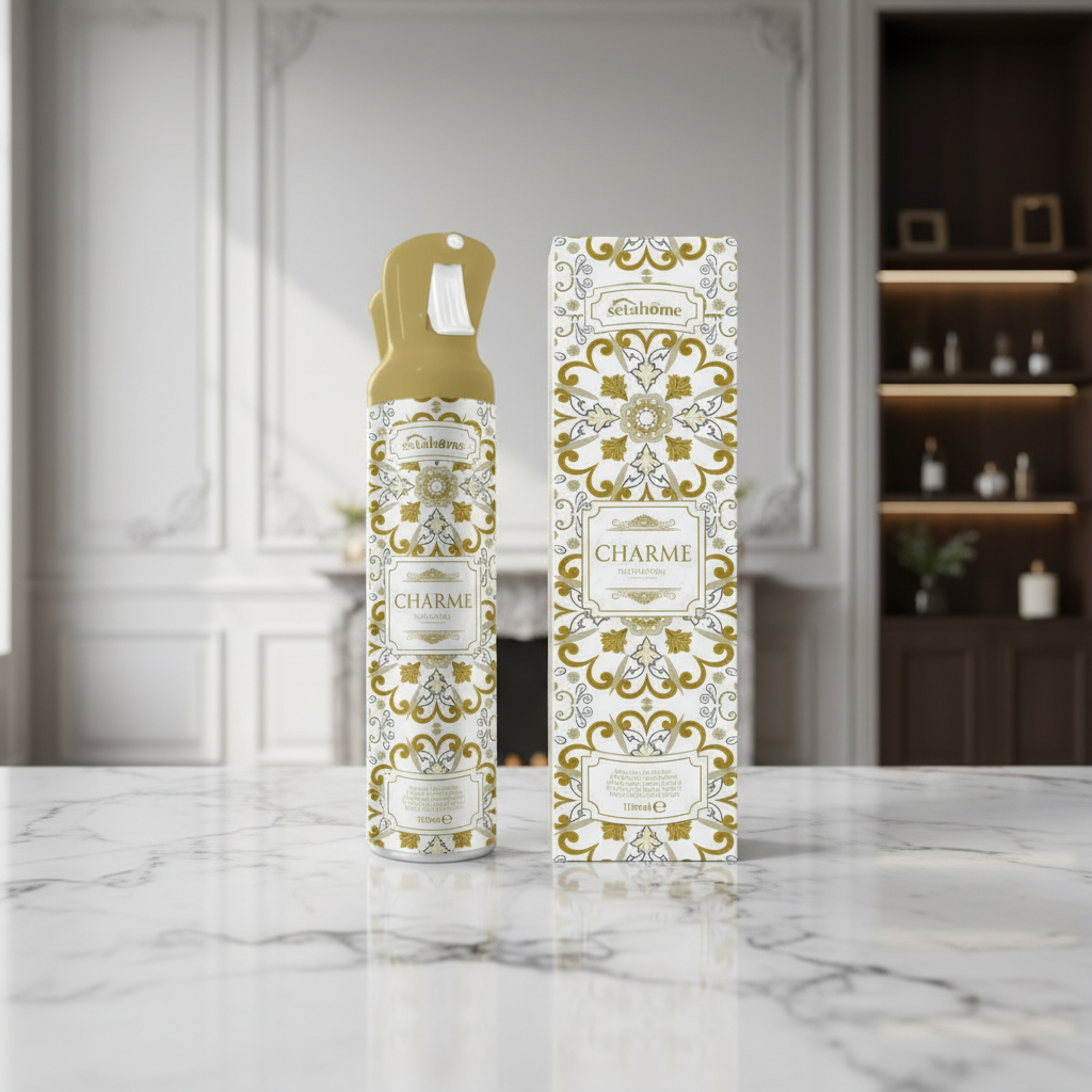 Ambientador En Spray Cítrico Fresco 300ml Para Ambientes Agradables
