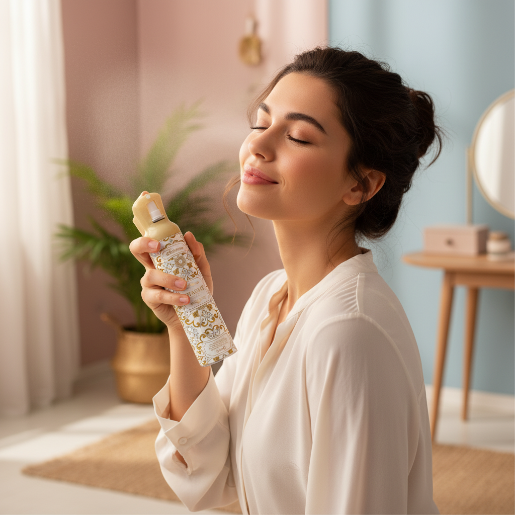 Ambientador En Spray Cítrico Fresco 300ml Para Ambientes Agradables