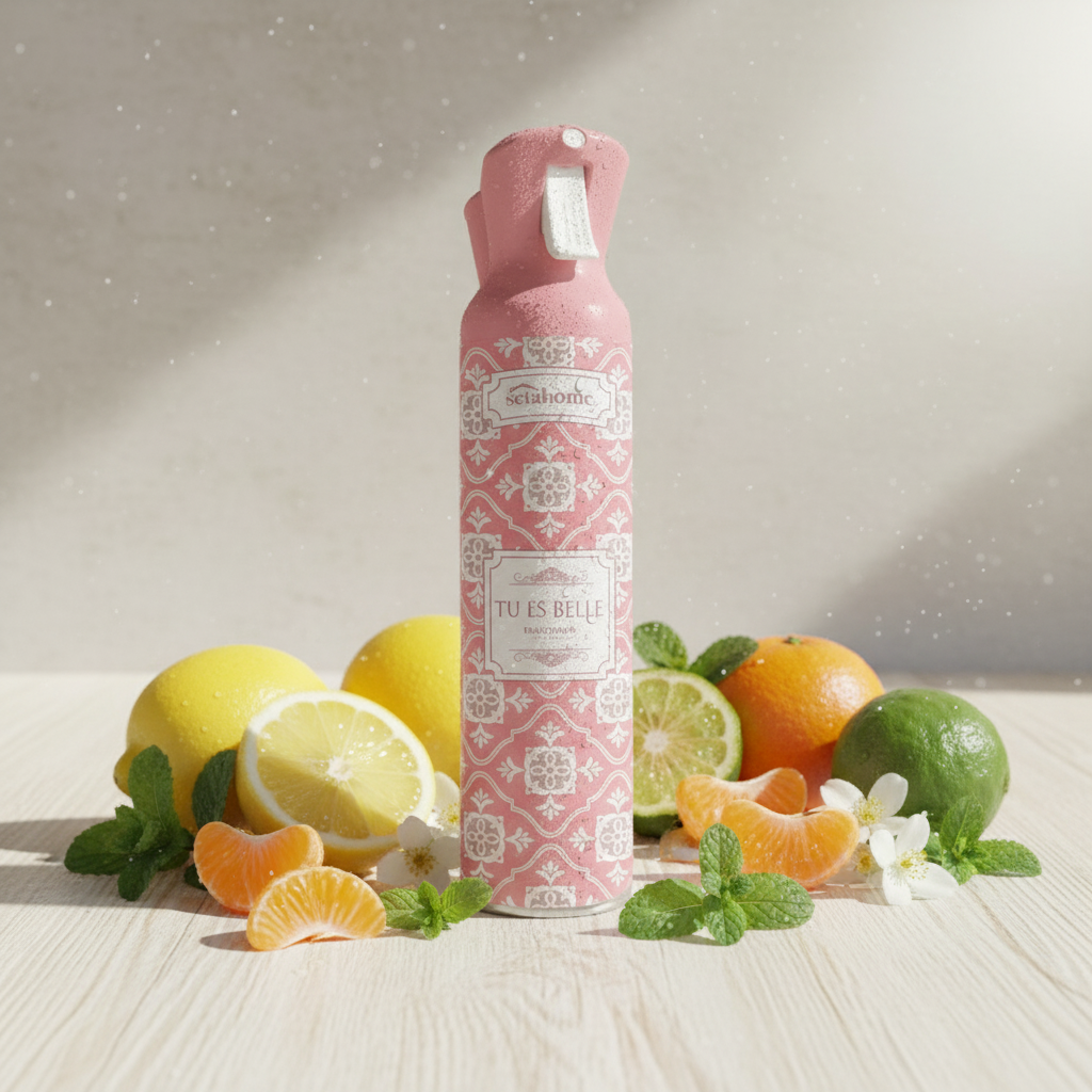 Ambientador En Spray Cítrico Acuático 300ml Para Uso Diario