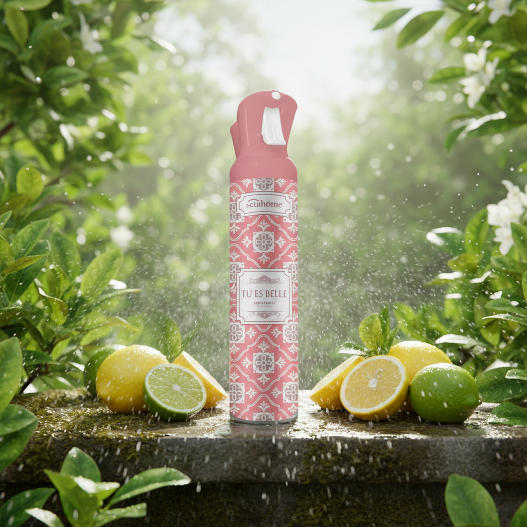 Ambientador En Spray Cítrico Acuático 300ml Para Uso Diario