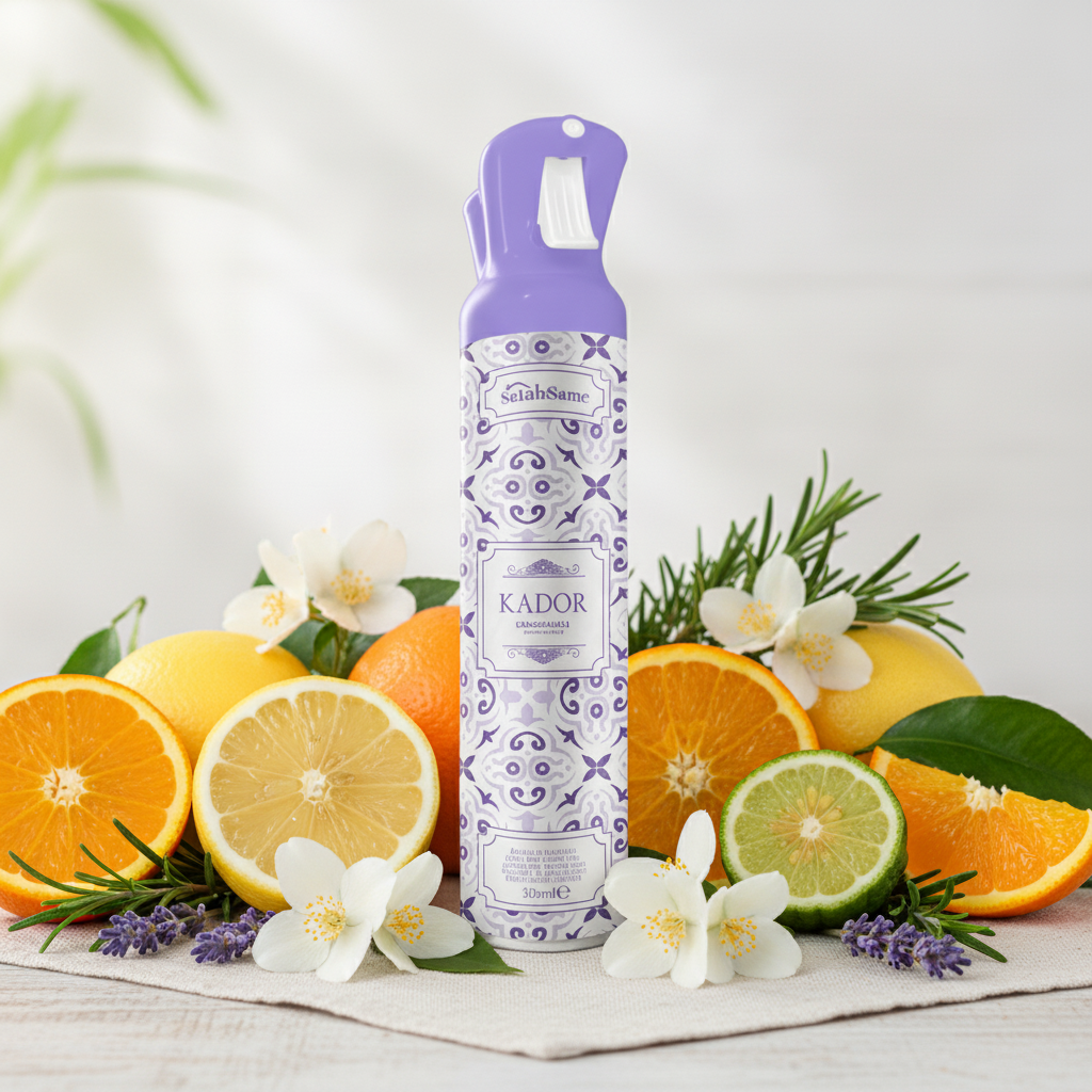 Ambientador En Spray Cítrico Fresco 300ml - Revitalizante Y Energizante